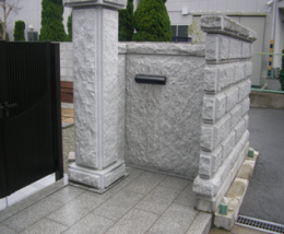 門柱の施工例
